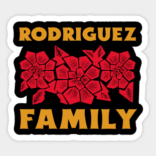 RODRIGUEZ FAMILY GIFT IDEA Sticker